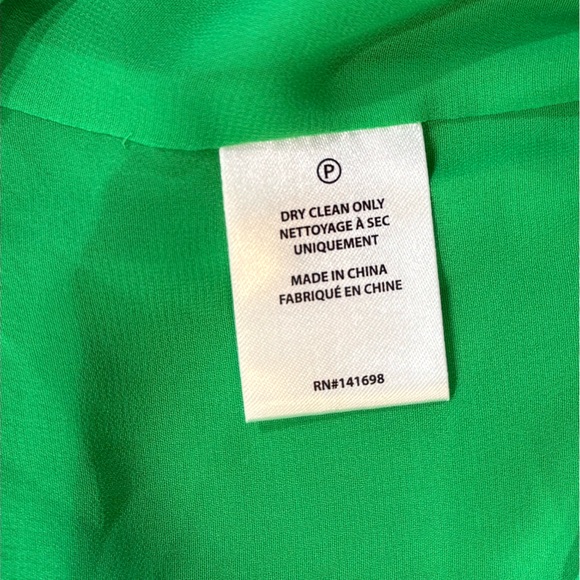 Women’s RAMY BROOK Odette sleeveless green mini Shirtdress- Size small - Picture 6 of 9